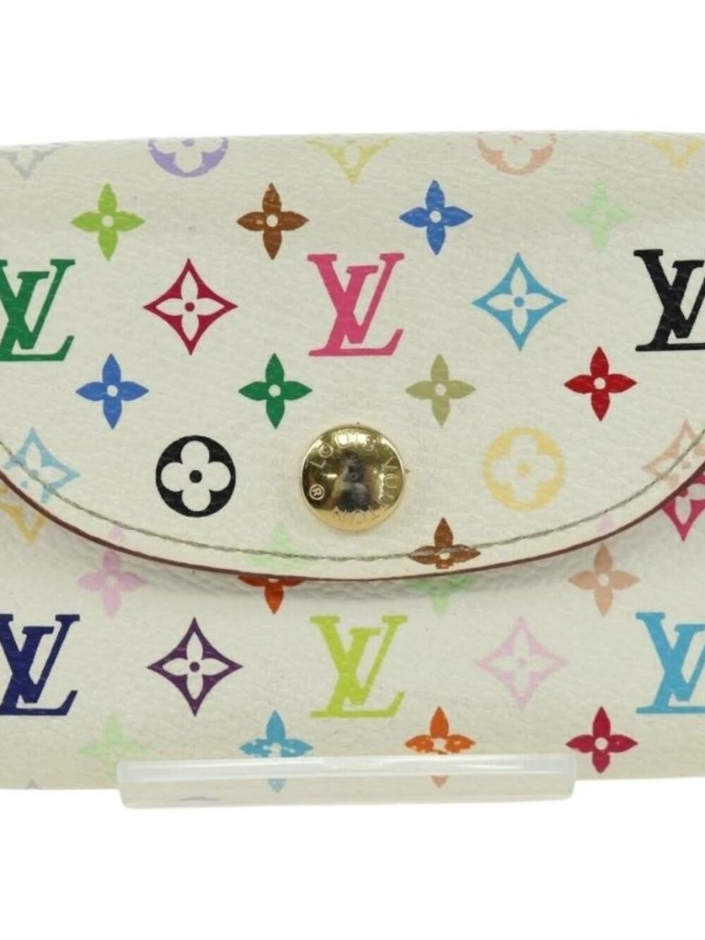 LOUIS VUITTON Multicolor Anvelop Cult De Vuitto Card Case M66557 LV Auth 173397A - Picture 8 of 14